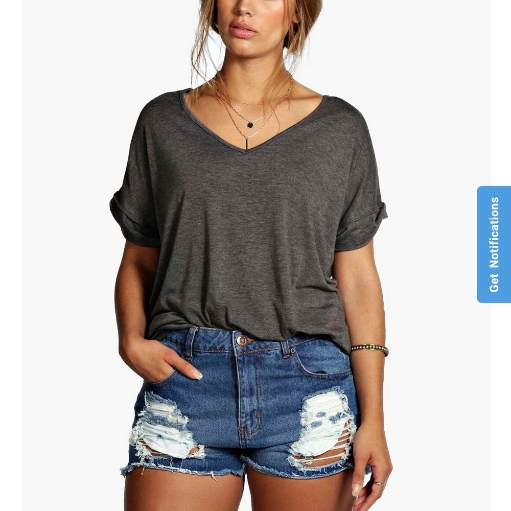 NWT BooHoo Plus Ripped Denim Jeans Sz 18